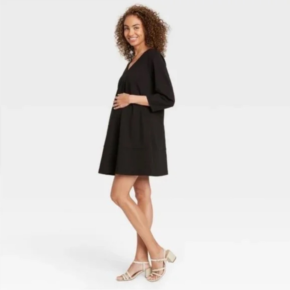 The Nines By Hatch Maternity LBD V Neck Size XXL
